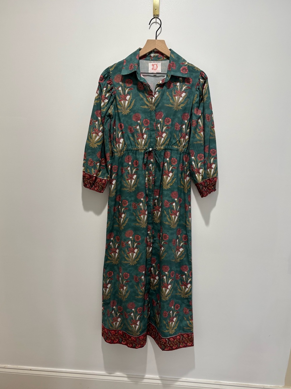 Victoria Dunn Hidden Button Front Dress